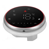 Smart Thermostat 1 Week Programmable LED Display Recessed Round Digital Thermostat AC95240V for V1294-YM0901-3114230117111