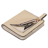 Slim PU Coin Purse, Women's Short RFID Blocking Minimalist Ultra-thin V1106-945-44220-KHK-2PCS