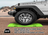 X-BULL Recovery tracks Sand tracks 2pcs Sand / Snow / Mud 10T 4WD Gen 3.0 - Green V211-AUEB-XBRT017-N