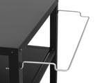 Levede Outdoor Kitchen Cart 3 Tier BBQ Grill Cart Mobile Patio Serving Trolley ST1017-BK-AU