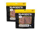 Blackdog Chicken Jerky Straps 800g x 2pk BLACKDOG-B177BX2