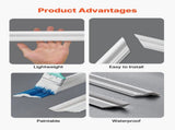 Wall Molding 6 Pack, Wainscoting Panels Kit, Lightweight Paintable Polystyrene, Easy to Install, V952-QMSTJBYXTGGZR3GIF001V0