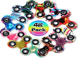 48 Pack Fidget Spinner Goodie Bag, Anxiety Stress Relief Fidget Toy Pack-Hand Spinner Party Favors V1259-DP01-I-00038