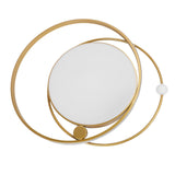 Modern LED Ceiling Light Dimmable Flush Mount Ceiling Lamp with Remote Control for Bedroom Living V1294-YM0901-3119250024611