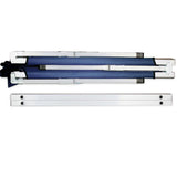 Camping Bed Folding Stretcher Light Weight w/ Carry Bag Camp Portable - navy V610-CAMSTRECOL-NAV