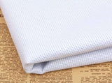 1*Embroidery Cloth Fabric 14 Medium Check White 100 Thick Fabric Diy Knitting Diy V1366-AZ2-W-20629