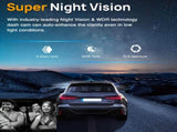 Dual Lens Car Camera Full HD 1080P with Night Vision Loop Recording and Wide Angle Lens V1188-MS-325-0452