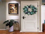 Peony Flower Garland Front Door Decoration Flower Lintel Pendant Imitation Flower Wall Decoration V1294-YM0715-211201LW03-3