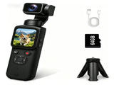 AT-M105 Pocket Gimbal Vlog Camera, 4K HD Handheld Video Camerablack64GB V1300-ATM105-BLACK-64GB