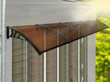 Mountview Window Door Awning Outdoor 1M X 6M Brown 1x6M OD1006-1X6-BK