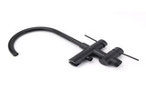 WELS Matt Black Bathtub Filler Free Standing Mixer Faucet Tap Spout HandHeld Set V1233-KRD602BL