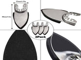 246Pcs Oscillating Tool Sanding Pad Kit, 3Pcs Triangle Sanding Pads and 3Pcs Finger Sanding Pad, V1370-AZ4-07631