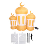 Muslim Inflatable Outdoor Decoration LED IP44 Waterproof 5.1ft 210T Polyester Fiber Powerfuler V1294-YM0901-3115240008712