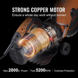 30.48cm Electric Concrete Saw Wet/Dry Saw Cutter with Water Pump and Blade V952-DDHNTJ1800W12HEK8V3