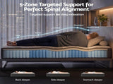 Giselle 30cm Double Mattress with Edge Support and 5-Zone Comfort MATTRESS-E-URBAN-30-D