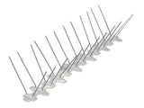 20 Pack Bird Spikes for Pigeons Small Birds 30cm Stainless Steel Bird Deterrent Spikes for Fence V1294-YM0901-3111240102611