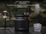 Black 3L Large Capacity Insulated Water Jug - SUS304 Stainless Steel - Double Wall Vacuum Flask with V888-ELOSUNG56630