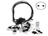 Outdoor Waterproof String Lights RGB Colorful Lights with RF IR Remote Control 100240VEU Plug V1294-YM0901-3119200177912