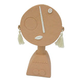 Contemporary Coral Tribal Lady 27cm V637-88700LDY
