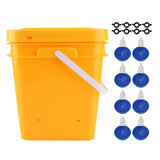 Automatic Chicken Waterer Cup with 12L Handheld Barrel Poultry Drinking Equipemnt for Goose Duck V1294-YM0901-3111230182713