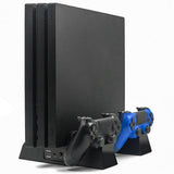 Type A IPLAY HBP-149A Storage Stand for PS4 Pro/PS4 Slim/PS4 Cooling Fan Charging Station V1263-JX-3098