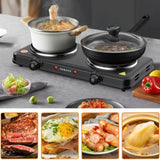 Sokany Electric Hot Plate Dual Burner for Fast & Efficient Cooking V612-SOK_DUALBURNER