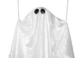 Large Hanging Swing Ghost with String Lights Spooky Cute Hanging Ghost Decor for Front Porch Yard V1294-YM0901-3115250070611