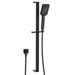 Handheld Shower Head Set 3.1'' High Pressure Black SHOWER-A5-SQ-BK