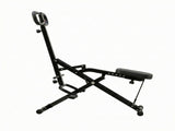 Everfit Foldable Squat Machine Deep Squat Rowing Machine 5 Adjustable Seat Home Gym ROWING-D-SQUAT