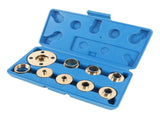 11 Piece Router Guide Kit Brass Efficient Long Lasting Router Template Guide for Woodworking V1294-YM0901-3114250029211