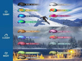 OutdoorMaster OTG Ski Goggles - Over Glasses Ski/Snowboard Goggles for Men, Women & Youth - 100% UV XFOM-OM5-BLBL