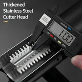 Electric Fish Scaler Stainless Steel Shield Prevents Splashing, Offset Blade Wheel for Efficient V1232-YLGDSJB002