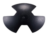 River, 12 LBS Boat Cast Iron Black Vinyl-Coated with Shackle, Marine Grade Mushroom V952-HMDPZT12B000EDC67V0