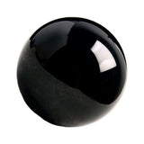 Black Obsidian Crystal Stone for Home and Office Decor, Feng Shui Healing Energy Desktop , 1 Piece V1370-AZ4-11586