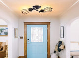 Double Head Wall Sconce Industrial Wire Cage Wall Light Vintage Style Wall Lamp V1294-YM0717-10024090