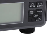 Automatic Irrigation Timer LCD Display 3/4-1/2 Inch Faucet 2 Zone Watering Timer for Outdoor Garden V1294-YM0901-3111250071811
