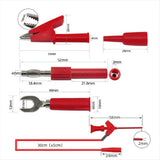 P1503E Series Universal Multimeter Probe Test Leads Kit Replacement Needle Tester Tip IC SMD Test V1370-AZ4-07874