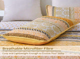 Classic Paisley Bloom Lightweight 3 Pc Bedspread & Pillow Cover Set V745-MAC080608Q13U