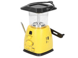 LED Camping Lantern Solar Hand Crank Battery Charging Adjustable Brightness 8 LEDs Support FM AM V1294-YM0523-3113220032711