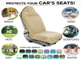 Waterproof Seat Cover Towel, 2PCS Premium Sweatseat Protector, Perfect for Universal Anti-Slip V1192-AZ-W-0346