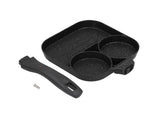 3-in-1 Non-Stick Egg Frying Pan, Fried Egg, Steak & Sausage Cooker V1263-JX-2973