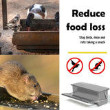 10KG 12.5L Garden Farm Automatic Food Storage Box Stand Chicken Feeder Poultry V465-V51006