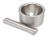 Mortar Pestle Dual Structure Design Glossy Texture Practical Silent Cleanable Kitchen Grinder for V1294-YM0715-3118210335711