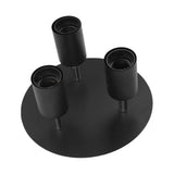 Ceiling Spotlight Holder 3 Head Rotating Lamp Base Ceiling Lamp Holder E27 Track Light Holder for V1294-YM0703-3119230079811