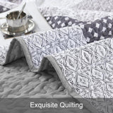 Bespoke Quilted Bedspread and Pillowcases Set Tailored Luxury for Your Home - Queen size V745-MAC080482Q13U