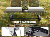 Tow Behind Dethatcher, 1015mm Tow Dethatcher with 20 Spring Steel Tines, Lawn Dethatcher Rake for V952-QXSCJDHC40QYY2E4BV0