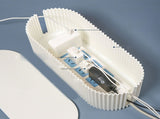 Cable Organizer Box Large Capacity Durable ABS Detachable Cover Insulated Cord Management Box for PC V1294-YM0716-3117220139514