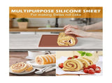 Silicone Dehydrator Sheets Edge, Fruit Leather Trays for Liquid Fruits Meat Vegetables Herbs V1369-AZ3-W-11737