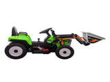 Kahuna MX-611C Kids Electric Ride On Car Tractor Digger Loader Grey CAR-T611C-GNGY