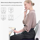 Purple Memory Foam Seat Cushion - 44 x 35 x 6 cm Polyester Chair Pad, Anti-slip bottom,Thickened V888-ELOSUNG56049-1